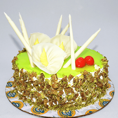 "Dates N Pista Cake - 1kg (Mahendra Mithaiwala Cakes) - Click here to View more details about this Product